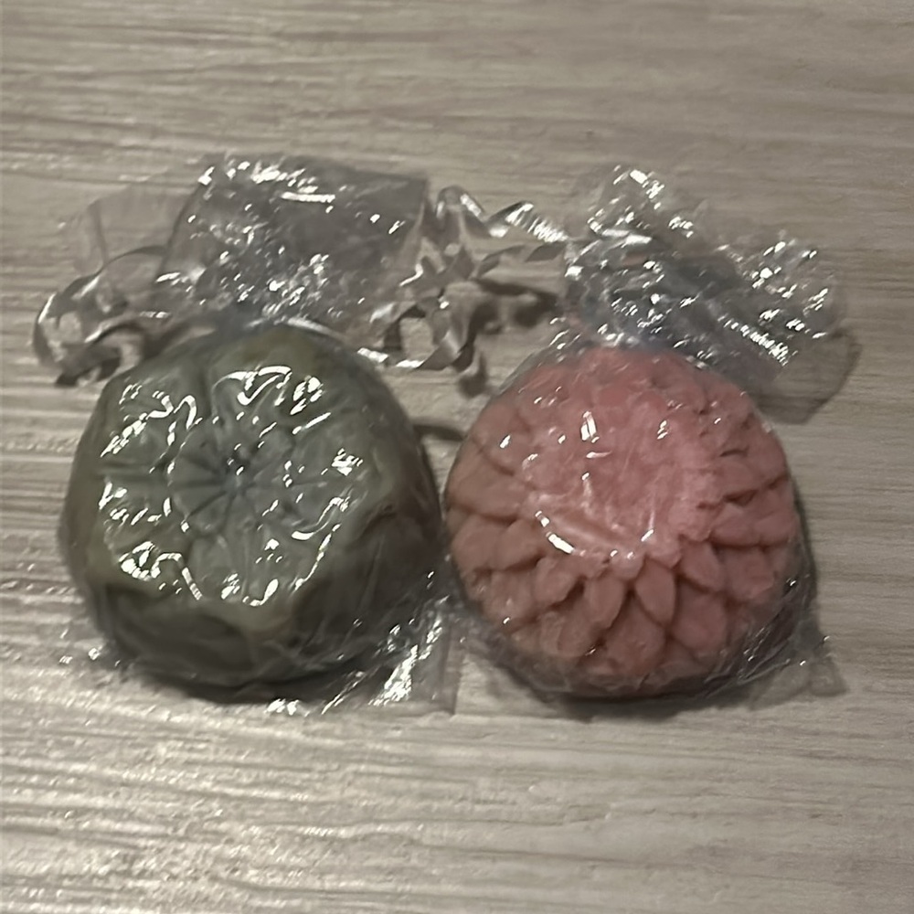 Unscented Flower Soap Bars